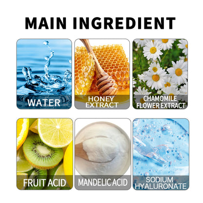 Honey Peel Mask, Tightens Pores Brightens Darkens Skin And Gently Removes Blackheads Apply Facial Mask