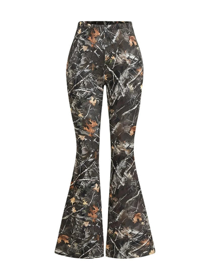 Women's High Waist Yoga Flare Pants