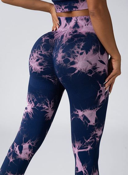 Tie-dye Yoga Pants