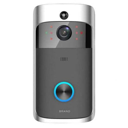 WiFi Wireless Video Doorbell Two-Way Talk Smart PIR Door Bell Security Camera HD
