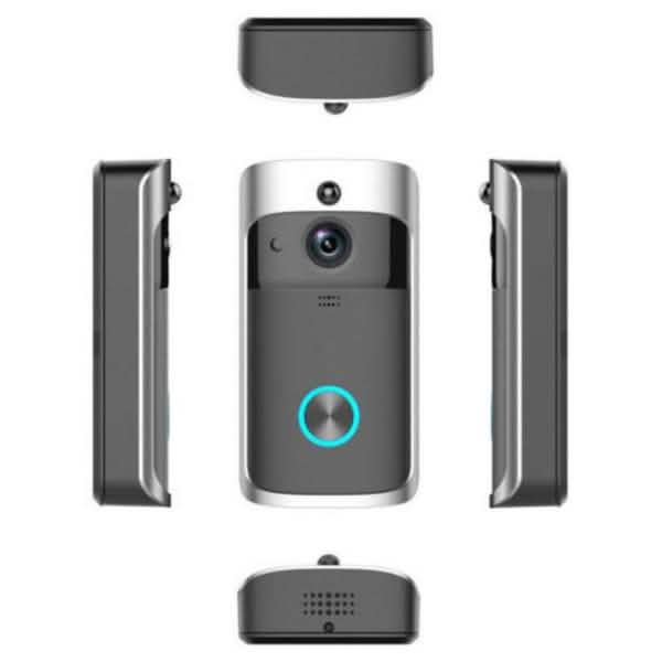 WiFi Wireless Video Doorbell Two-Way Talk Smart PIR Door Bell Security Camera HD